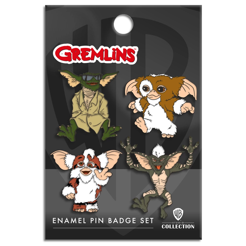 Gremlins: Enamel Pin Badge Set: Gizmo & Friends 5 Gremlins: Enamel Pin Badge Set: Gizmo & Friends - Image 5