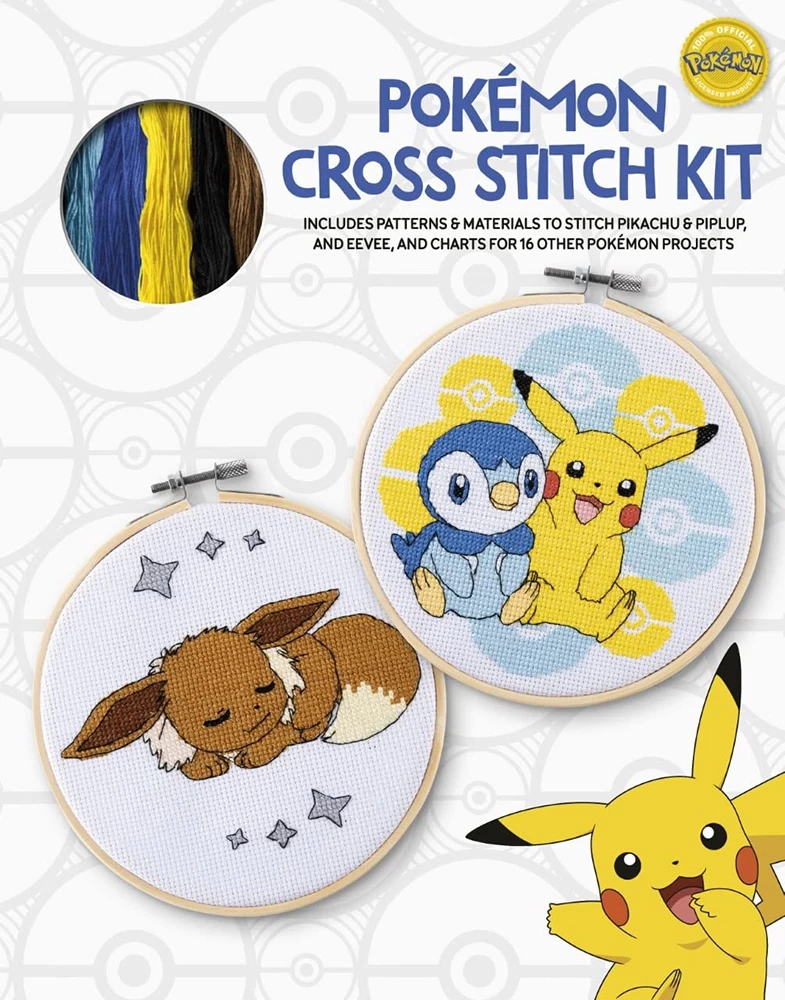 Pokémon Cross Stitch Kit 1 Pokémon Cross Stitch Kit