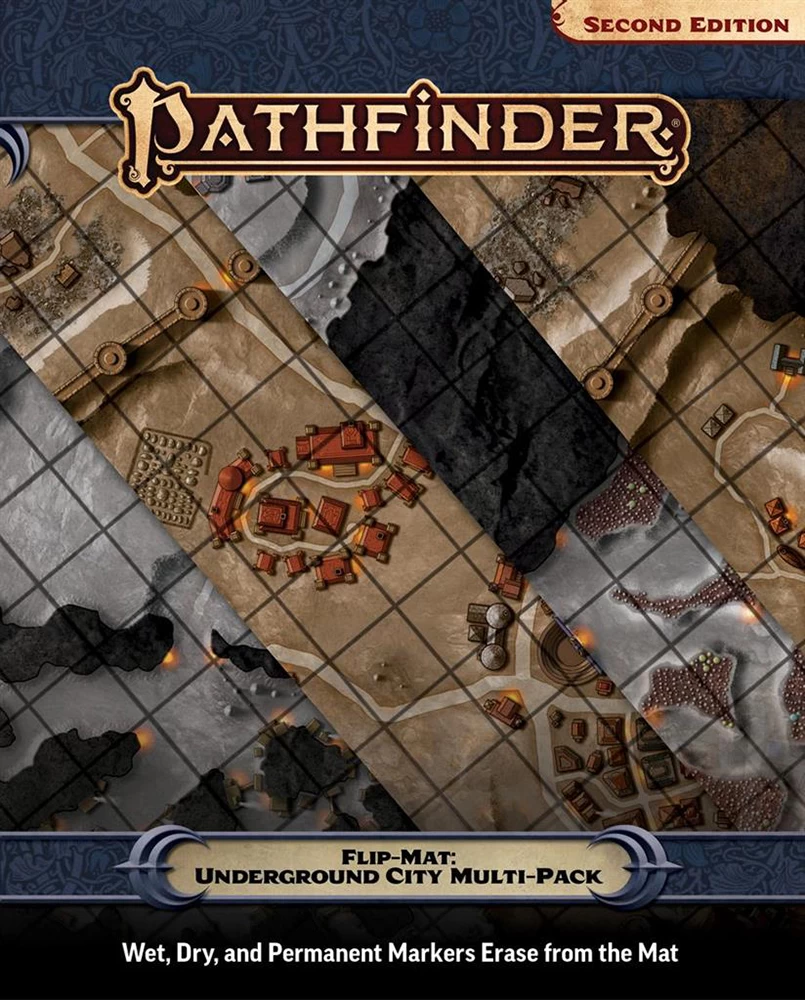 Pathfinder: Flip-Mat: Underground City Multi-Pack 1 Pathfinder: Flip-Mat: Underground City Multi-Pack