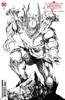Knight Terrors: Detective Comics #1 (Cover F Bernard Chang Black & White Card Stock Variant)