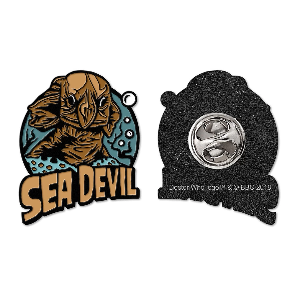 Doctor Who: Flashback Collection: Enamel Pin Badge Set: Monsters II 3 Doctor Who: Flashback Collection: Enamel Pin Badge Set: Monsters II - Image 3