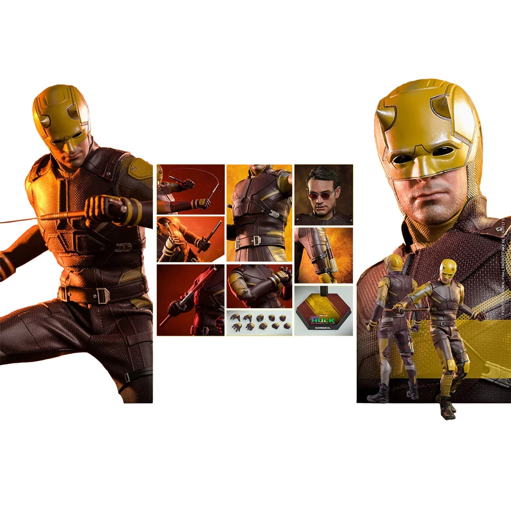 She-Hulk: Attorney At Law: Hot Toys 1:6 Scale Action Figure: Daredevil 6 She-Hulk: Attorney At Law: Hot Toys 1:6 Scale Action Figure: Daredevil - Image 6