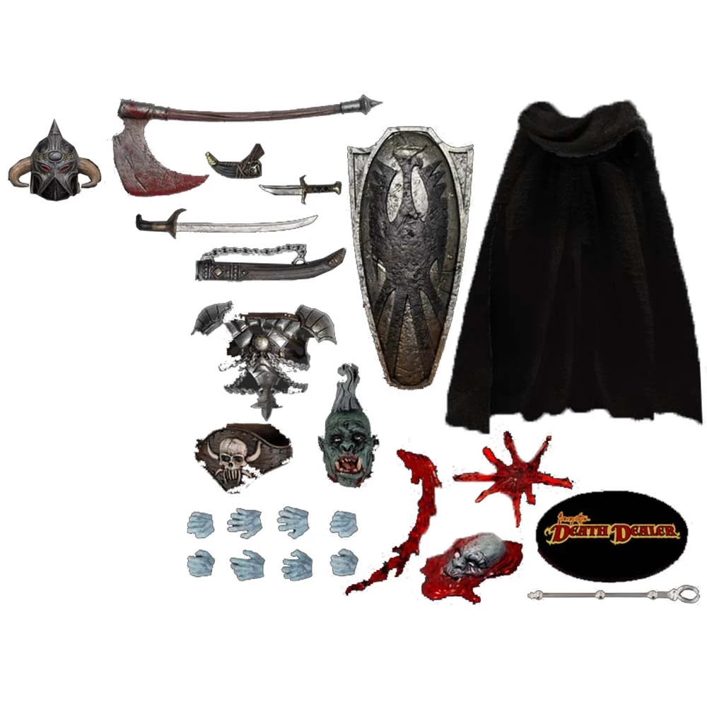 Frank Frazetta's Death Dealer: 1:12 Collective Vault Collection Action Figure: Death Dealer 3 Frank Frazetta's Death Dealer: 1:12 Collective Vault Collection Action Figure: Death Dealer - Image 3