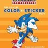 Sonic The Hedgehog: The Official Color By Sticker Book