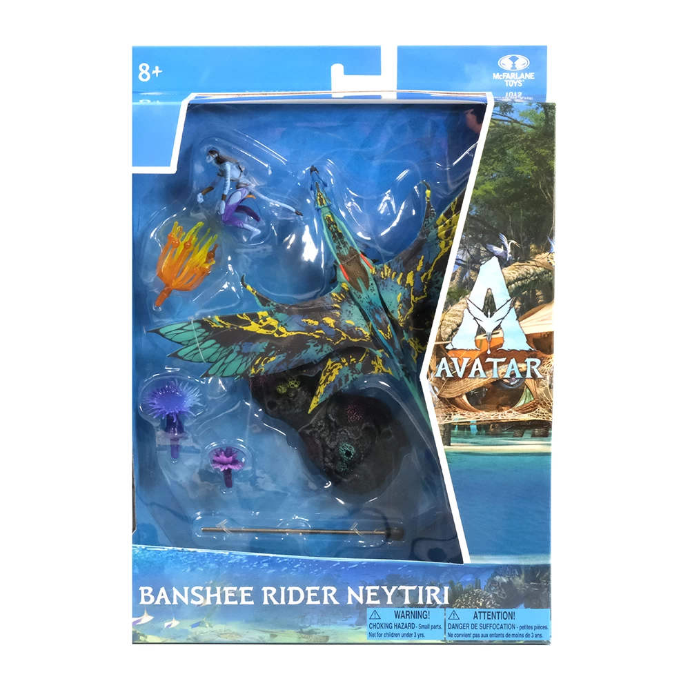 Avatar: The Way Of Water: World Of Pandora Deluxe Action Figure: Neytiri With Banshee 4 Avatar: The Way Of Water: World Of Pandora Deluxe Action Figure: Neytiri With Banshee - Image 4