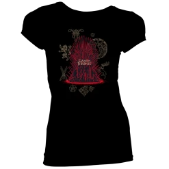 Game Of Thrones: Women's Fit T-Shirt: Iron Throne