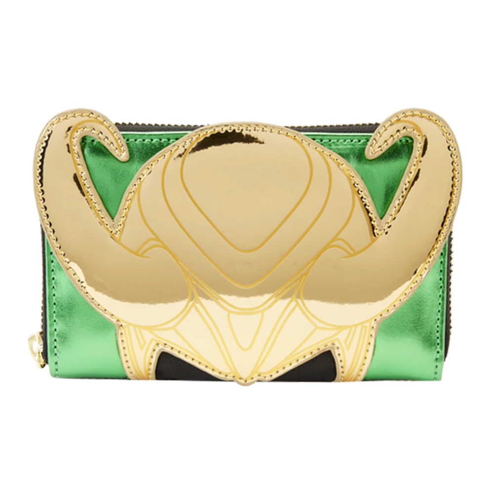 Marvel: Loungefly Zip Around Wallet: Loki (Metallic) 2 Marvel: Loungefly Zip Around Wallet: Loki (Metallic) - Image 2