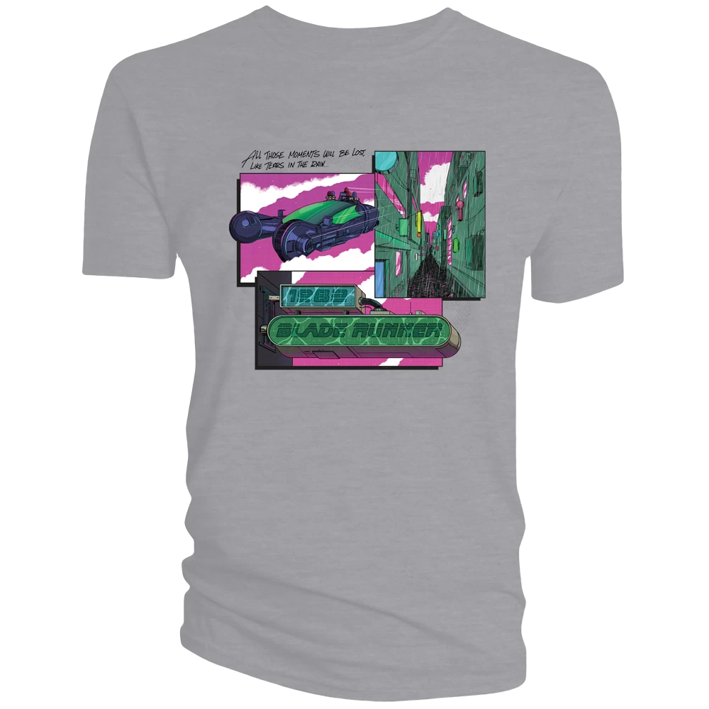 Blade Runner: Women's Fit T-Shirt: Tears In The Rain 1 Blade Runner: Women's Fit T-Shirt: Tears In The Rain