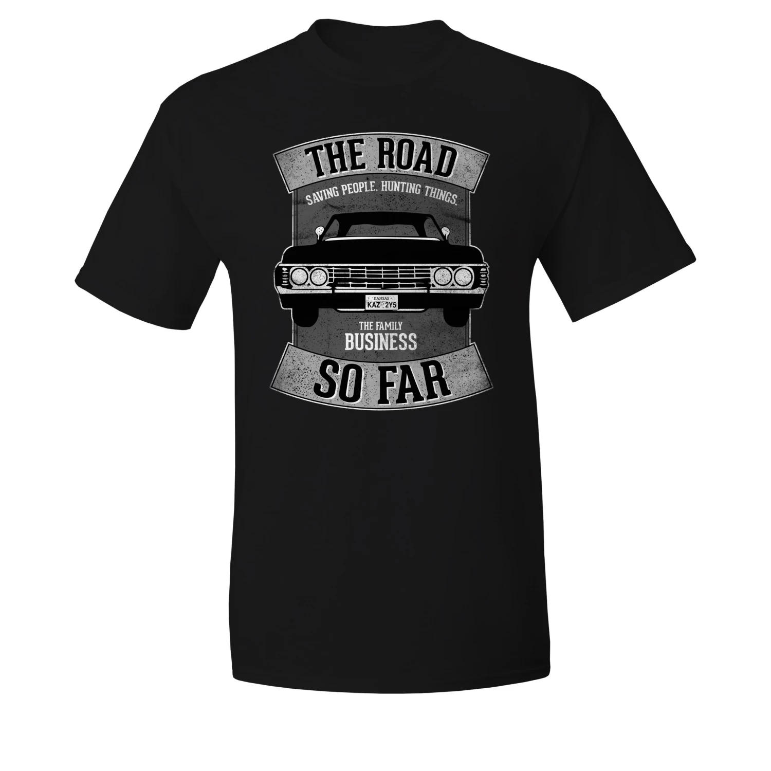 Supernatural: T-Shirt: The Road So Far 1 Supernatural: T-Shirt: The Road So Far