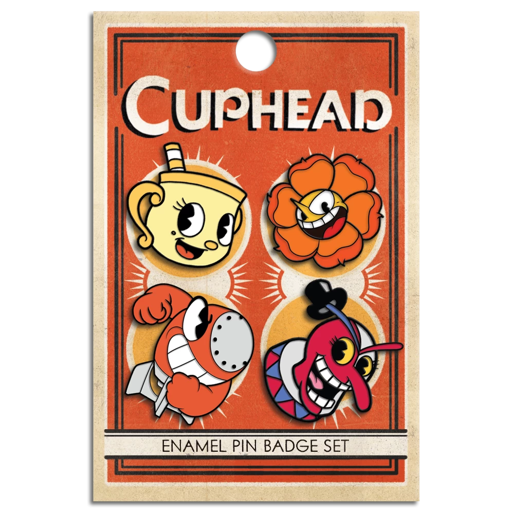 Cuphead: Enamel Pin Badge: Set II 1 Cuphead: Enamel Pin Badge: Set II