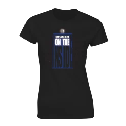 Doctor Who: Women's Fit T-Shirt: Bigger On The Inside Quote