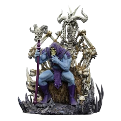 Masters Of The Universe: Deluxe 1/10 Art Scale Statue: Skeletor On Throne