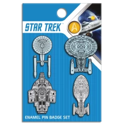 Star Trek: The 55 Collection: Enamel Pin Badge Set: Ships (Set I) 7 Star Trek: The 55 Collection: Enamel Pin Badge Set: Ships (Set I) -Toys - Collectibles Store e1da9cdf2e4b89f5fccfe99383ae93909090
