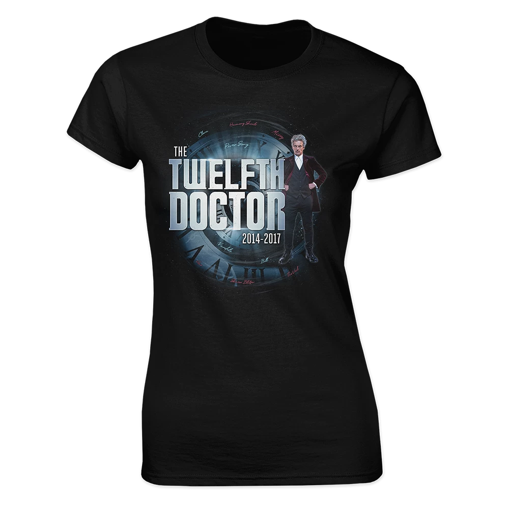 Doctor Who: The 60th Anniversary Diamond Collection: Women's Fit T-Shirt: The Twelfth Doctor 2 Doctor Who: The 60th Anniversary Diamond Collection: Women's Fit T-Shirt: The Twelfth Doctor - Image 2