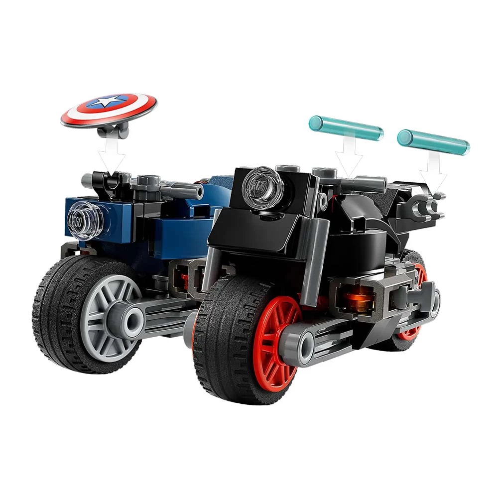LEGO: Marvel: Black Widow & Captain America Motorcycles 3 LEGO: Marvel: Black Widow & Captain America Motorcycles - Image 3