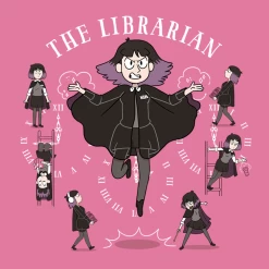 Hilda: T-Shirt: The Librarian