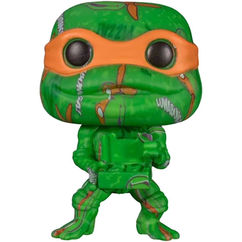 Teenage Mutant Ninja Turtles: Pop! Artist Series Vinyl Figure: Michaelangelo 2 Teenage Mutant Ninja Turtles: Pop! Artist Series Vinyl Figure: Michaelangelo - Image 2