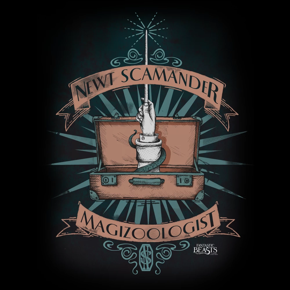 Fantastic Beasts: T-Shirt: Magizoologist 1 Fantastic Beasts: T-Shirt: Magizoologist