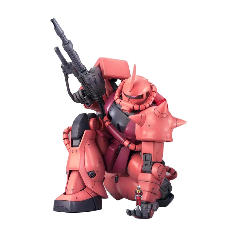 Gundam: MG 1/100 Scale Model Kit: MS-06S Char's Zaku (Version 2.0) 1 Gundam: MG 1/100 Scale Model Kit: MS-06S Char's Zaku (Version 2.0)